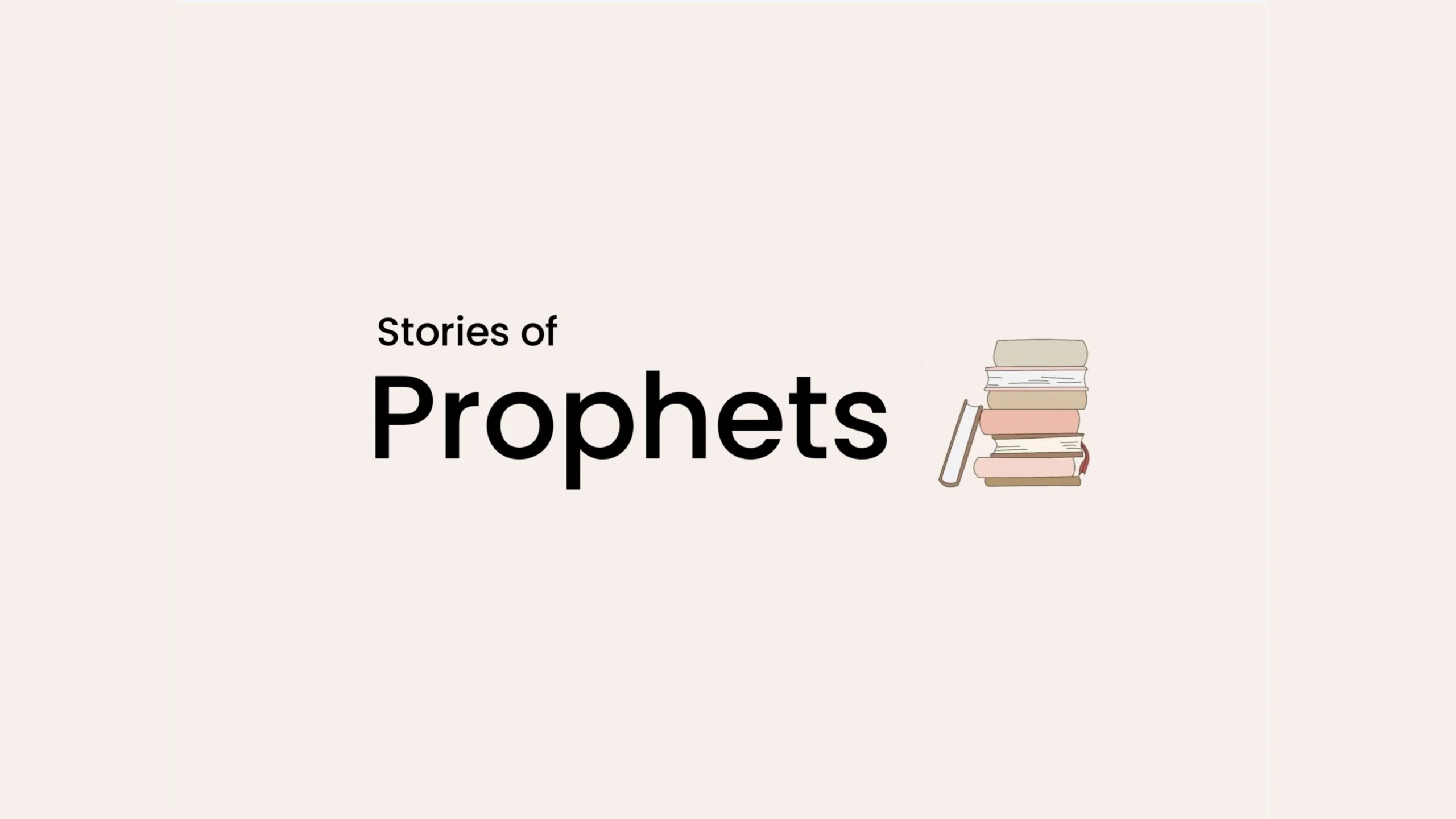 Stories of Prophets and Messengers